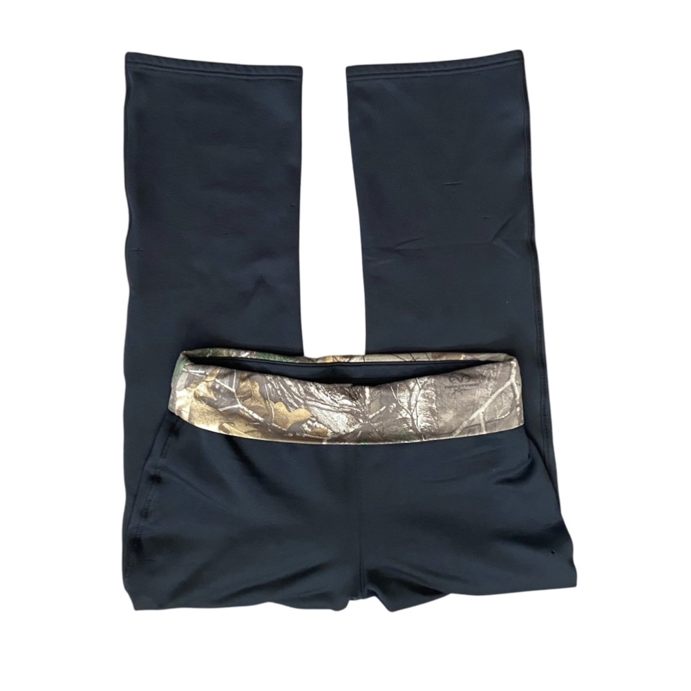 Realtree Women's Straight Leg Pants - Black and Camouflage